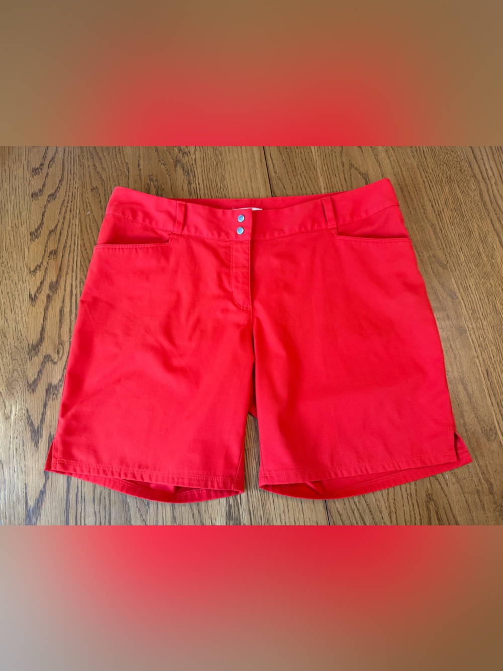 adidas Red Women's Golf/Active Shorts